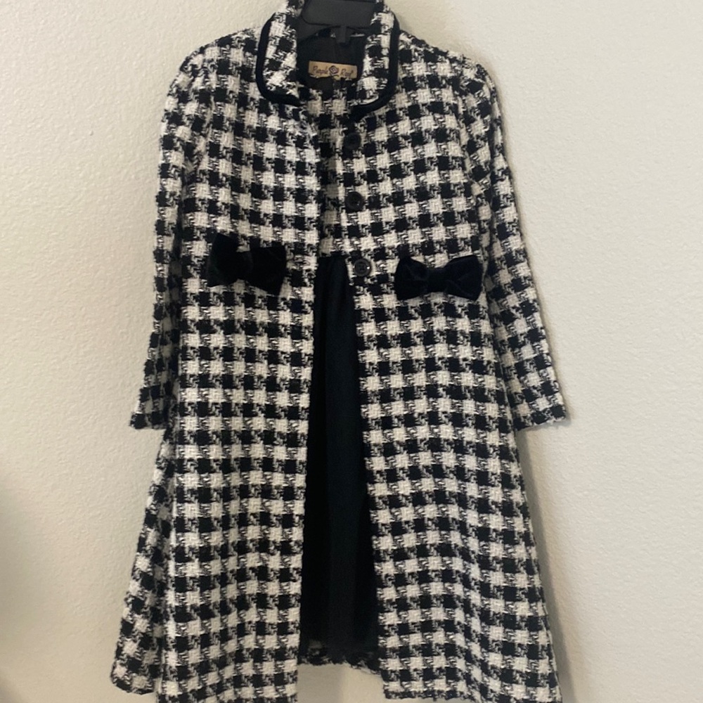 Girls dress & coat set